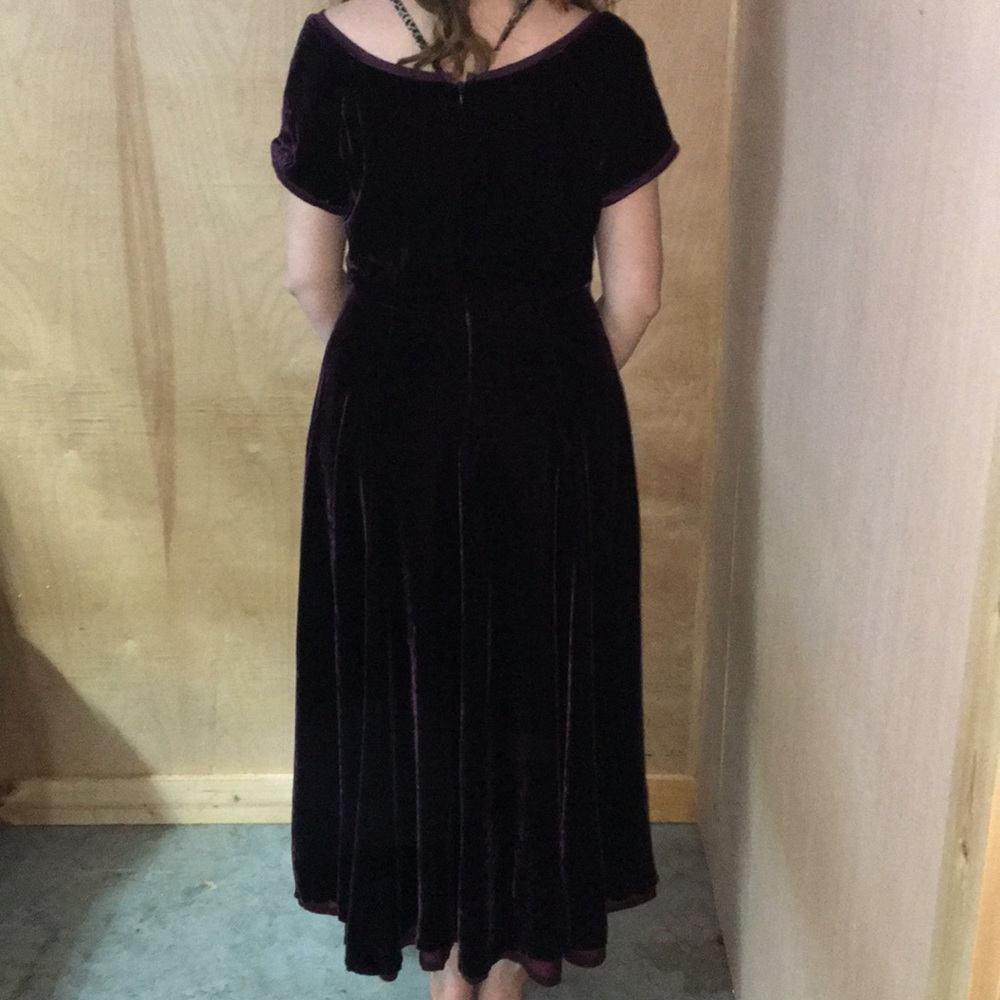 Vintage Velvet/ Silk  Dress